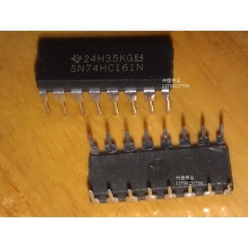 10PCS New SN74HC161N binary counter IC chip DIP-16 package