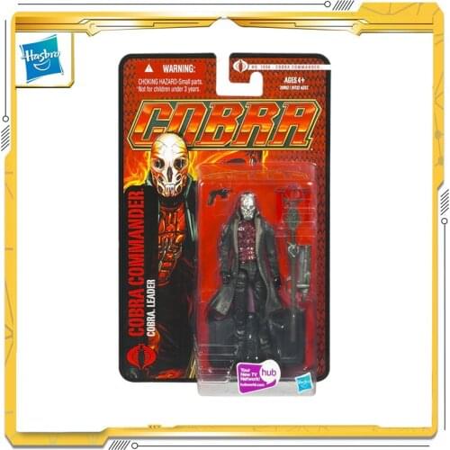3.75inch Original Hasbro G.I. Joe:The Rise of Cobra Cobra Commander Action & Toy figures Model Toys For Children