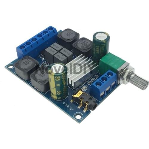50Wx2 TPA3116D2 Dual Channel DC 4.5-27V TPA3116 Digital Power Amplifier Board Two Channel Stereo High Efficiency 50W + 50W