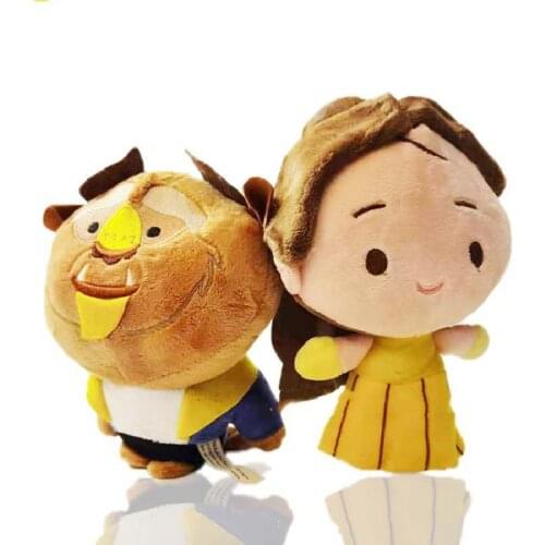 Disney Beauty And The Beast Anime Toys Soft Stuffed & Plush Animals Cartoon Movie Kawaii Plush Doll Model Toys For Childrens