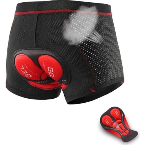 ARSUEXO Cycling Underwear men 5D Padded Breathable comfortable Cycling Shorts Shockproof Quick dry Road Mountain bike MTB Shorts