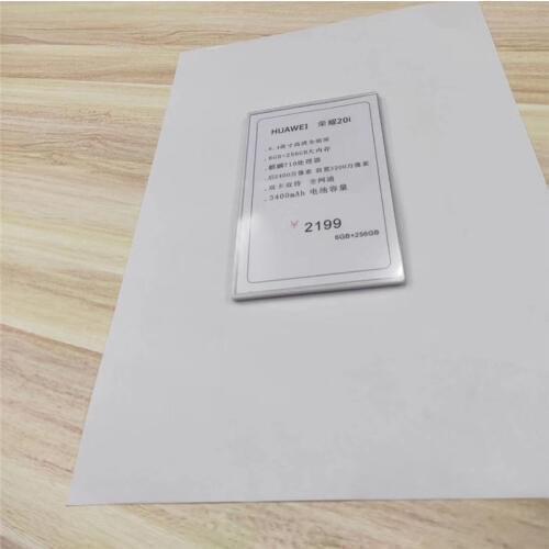 10pcs Huawei 3.5 new experience price tag holder Huawei mobile phone price tag holder 13*8CM