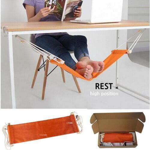 Desk Feet Hammock Foot Chair Leisure Care Tool The Foot Hammock Outdoor Rest Cot Portable Office Lazy Casual Desk Rest Hammocks