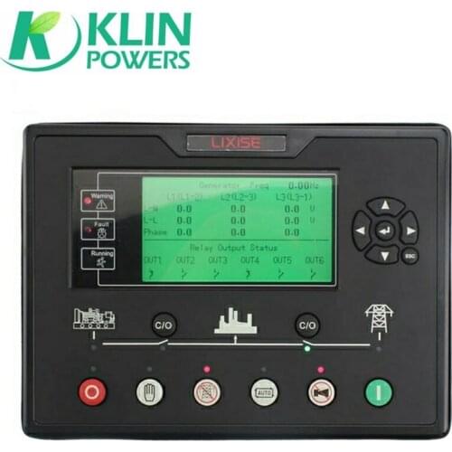LIXISE LXC7120 Auto Start Generator Controller Small Diesel Alternator Control Board Pannel Generator Par
