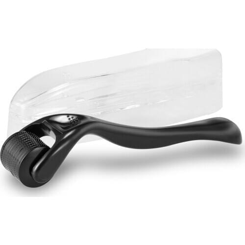 Micro Needle 540 Derma Roller 0.25mm Titanium Beard Roller for Hair Regrowth Beard Growth Anti-Hair Loss Skin Care Treatment