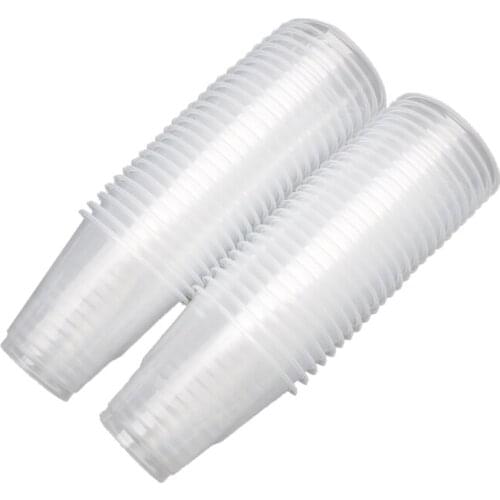 100Pcs 180ml 250ml Large Plastic Disposable Cups Kit Resin Casting Mixing Stirring Cups Dispenser Epoxy Resin Art Tools X4YA