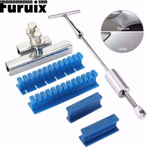 6pcs Car Body Slide Hammer Paintless Dent Repair Tools Puller Lifter Removal Kit