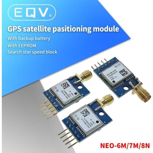 NEO-6M NEO-7M Double Sided GPS Mini Module NEO-M8N Satellite Positioning Microcontroller SCM MCU Development Board for Arduino