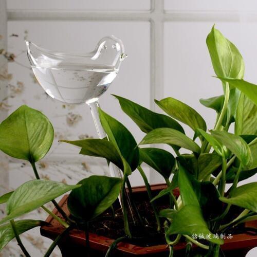 Plant Flower Watering Device Indoor Flower Pot Automatic Watering Device Transparent Glass Potted Bulb Watering Equipment Gardening Tools