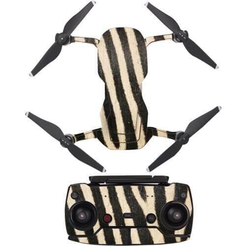 Leopard Print Style Decal Vinyl Skin Sticker For DJI Mavic Air Drone + Remote Controllers + 3 Batteries Protection Film Cover