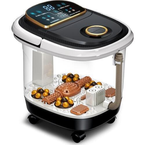 Foot bath automatic footbath electric massage heating foot bath barrel foot massage machine home temperature bathing basin