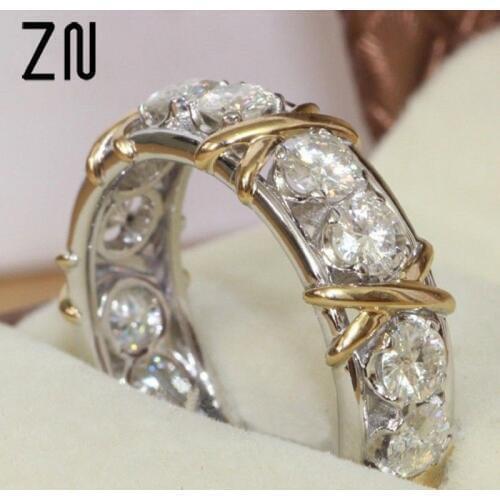 ZN Generous Fashion Lady Ring For Women Tourmaline Ring Size 6 7 8 9 10 Romantic Love Jewelry Gift