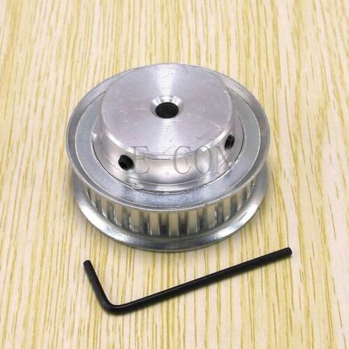 1pcs XL30 Timing Pulley 30teeth synchronization Alumium Bore 6mm teeth width11mm for stepper motor CNC
