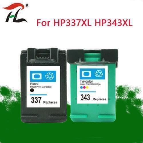 343XL 337XLCompatible for HP 343 337 Ink Cartridge for HP337 343 for HP Photosmart 2575 8050 C4180 D5160 Deskjet 6940 D4160