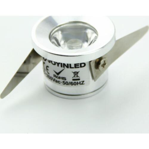 5pcs/lot Mini Led Downlight 1W Under Cabinet Inbouw Led Downlight hole 28mm LED Star Light Ceiling Recessed Lamps