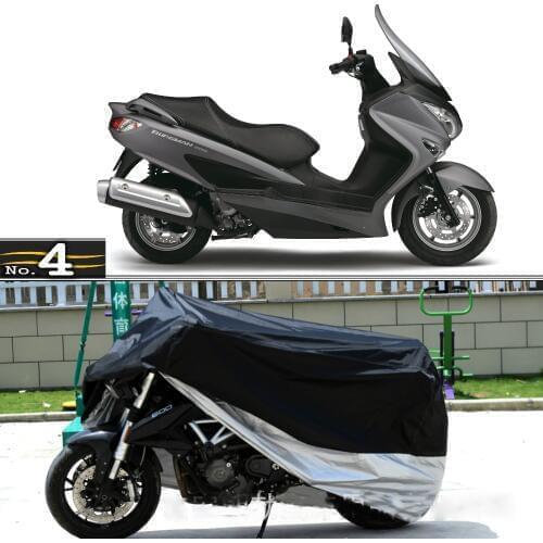 MotorCycle Cover For Suzuki UH200 Burgman 200 WaterProof UV Sun Dust / Rain Protector Cover Made of Polyester Taffeta