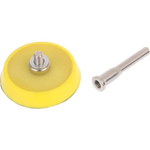 2''50mm Sander Disc Sanding Buffing Polish Backing Pad Backer Plate 6mm Shank Electric Grinder Rotary Tool 449C