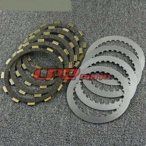 Clutch Friction Plates Discs For Suzuki GZ250 Marauder 02-10 SW-1 NJ45A 92 GN250 87-97 GW250 GSR250 Inazuma 13-15