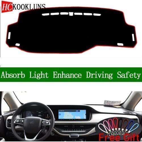 For GAC Trumpchi GM6 2019 Dashboard Cover Carpet Car Stickers Interior Car Accessories