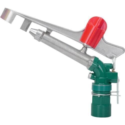 Heman1.5'' 360 Degree Adjustable Sprinkler Gun Irrigation Spray Gun Rotating Garden Sprinkler Water Sprinkler