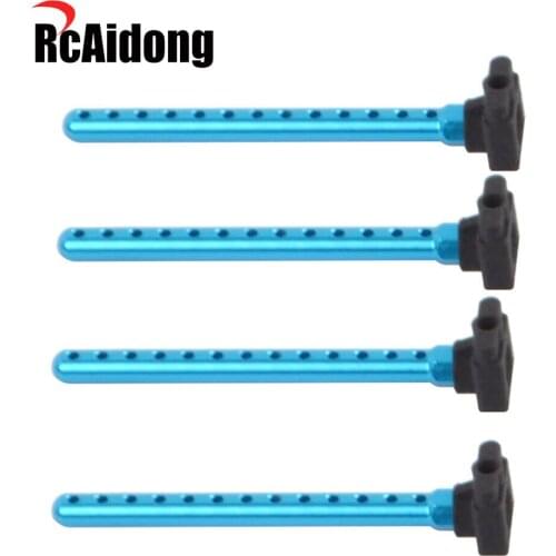 TT-02 Aluminum Alloy Body Mount Extension Set for Tamiya TT02 54604 OP.1604 RC Drift On Road Car Upgrades Parts