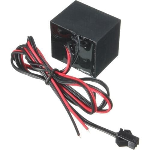 Connector For Soft Flash Flexible Neon EL Wire Light Lamp Glow EL Strip Tube Wire Rope Glow 12V EL Wire Driver Controller