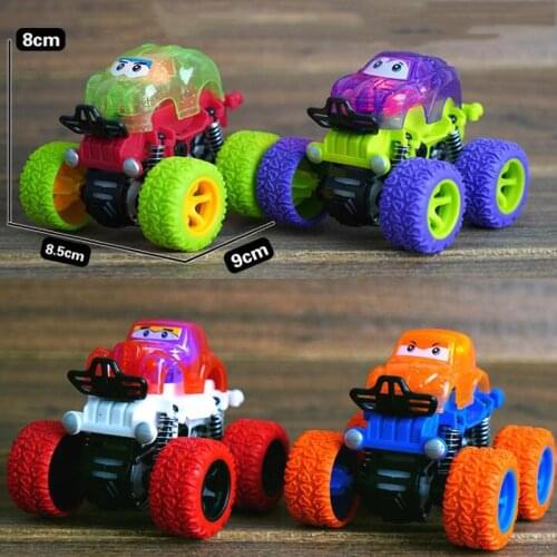 Light Big Foot Inertia Four-Wheel Drive Off-Road Vehicle Luminous Model Simulation Model Car Shock Absorption Resistant Toy Car