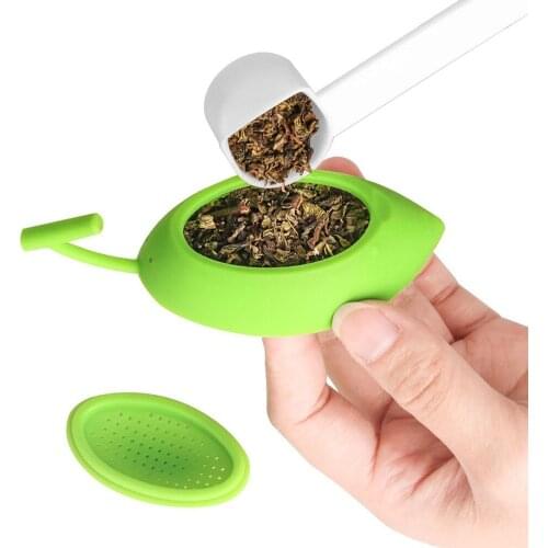 Reusable Silicone Tea Strainer High Temperature Resistance Container Herbal Making Tea Infuser Filter Making Teapot Accessories