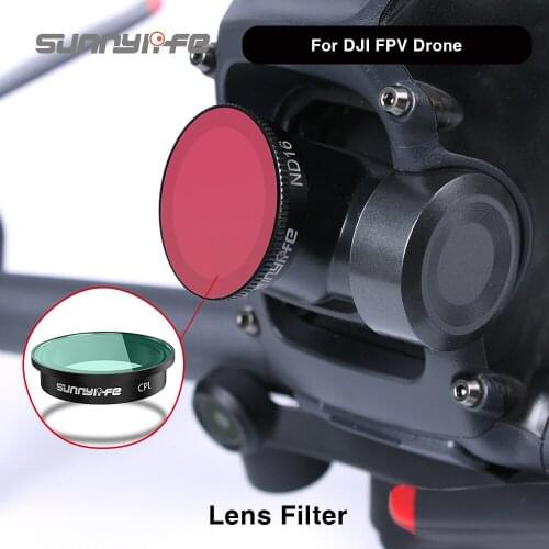 Sunnylife Drone FPV Filters Set ND4 ND8 ND16 ND32 CPL Camera Lens Filter Accessories For DJI FPV Drone Accessoriess