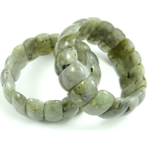 Natural Stone labradorite tiger eye Quartz crystal bead bracelet DIY jewelry energy Bangles Stretch Chain bracelets for women A1
