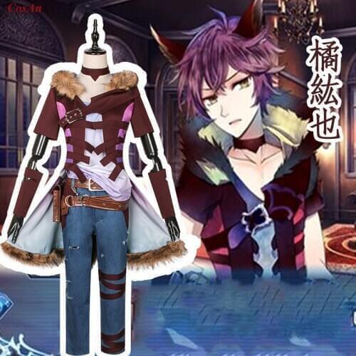 New Arrival Game Reriod Cosplay Costume Fashion Handsome Combat Uniform Male Halloween Party Role Play Clothing Custom-Make Any