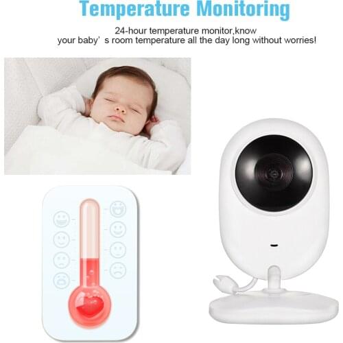 Intelligent 4.3 Inch Screen Babyphone Camera Video Nanny Baby Monitor with Camera Security Temperature Monitor Night Vision