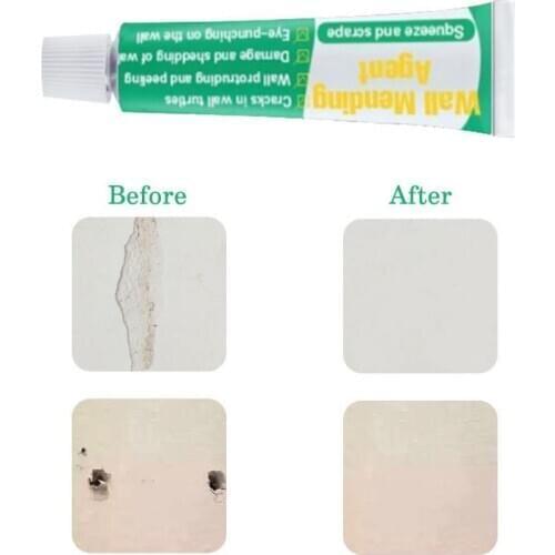 20ML Universal Wall Mending Repair Cream Latex Paint Valid Mouldproof Nail Repair Agent Walls Quick-Drying Patch Restore TSLM2