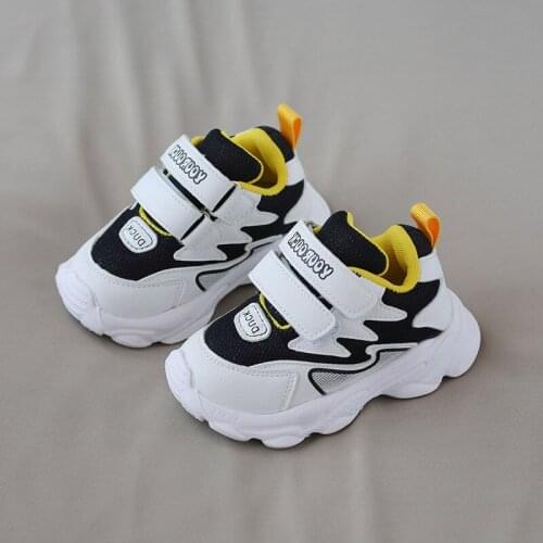 Spring Fashion Summer Children Shoes Flat Boys Girls Stripe Sport Running Shoes Sandals Breathable Unisex Soft Kids Sneaker