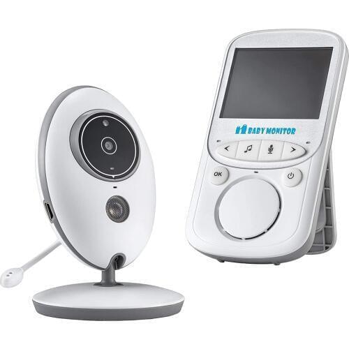 Video Baby Monitor with Wireless Digital Camera Indoor/Outdoor Security Surveillance Monitor for Baby/Pet with Two Way Audio