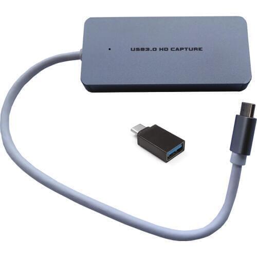 HDMI to USB3.0 Type-c Video Capture Game Recorder 1080P 60fps Live Sreaming Converter for XBOX One PS3 PS4 WII U UVC 4K 30HZ