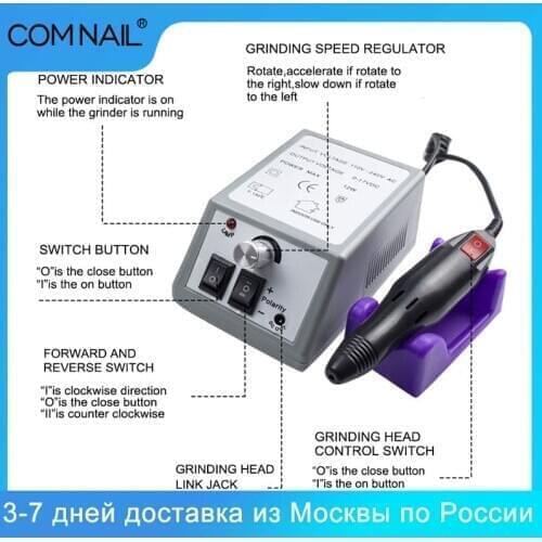 20000 RPM Electric Nail Drill For Milling Nails Nail Polish Machine For Hand Nail And Pedicure Nail Art Machine
