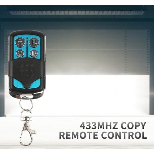 2021 Newest 4 Channel 433MHZ Remote Control Clone Fixed Learning Code Cloning Duplicator Key Fob Distance Remote Control