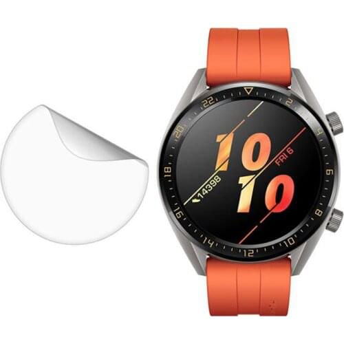 3pcs Soft Clear Protective Film Guard For Huawei Watch GT Active Smartwatch Display Screen Protector Cover Protection(Not Glass)