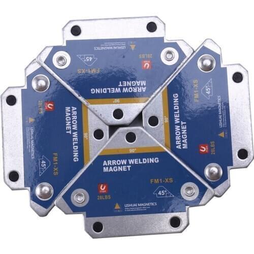 4PCS/Set Magnetic Welding Holders Angle Soldering Positioner Fixture Ferrite Auxiliary Locator Tools