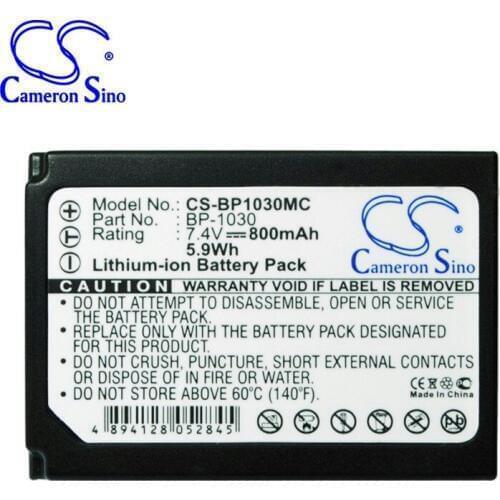 Cameron Sino 800mah battery for SAMSUNG NX200 NX210 BP-1030 ED-BP1030 Camera Battery