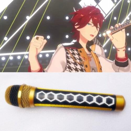 Ensemble Stars Cosplay Voice Tube Sena Izumi Sakuma Ritsu Akehoshi Subaru Cosplay Microphone Costume Accessory No Voice
