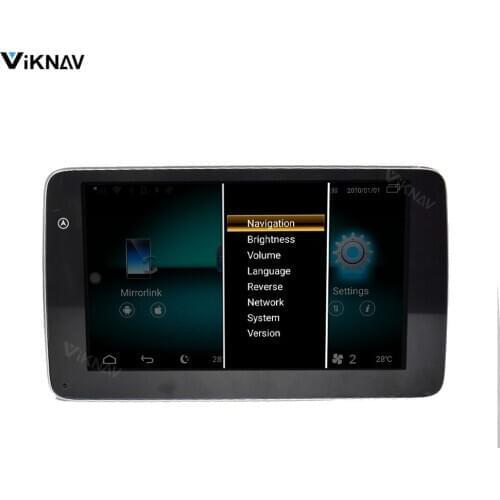 Car radio for Benz C NTG 5.5 2019-2020 car GPS navigation multimedia player tape recorder stereo receiver android screen 2 din