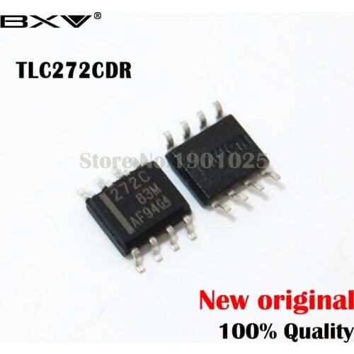 Free Shipping 10pcs/lot TLC272CDR TLC272 SOP-8 272 SMD new original