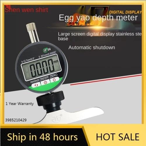 Digital Depth Gauge Micrometer Measuring Base EUI EUP Measurment Tool Seat Repair Tool