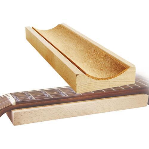Wooden Soft Long Guitar Neck Rest Fretboard Support Stand for Electric Acoustic Guitar Bass Ukulele Mandolin Banjo Accessories