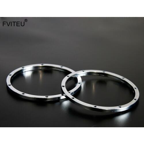 FVITEU Plastic Chrome inside beadlocks For 1/5 HPI Baja 5B SS 5T 5SC Rovan King Motor