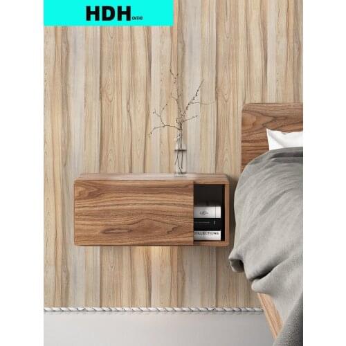 HDHome Peel And Stick Wallpaper Wood Texture Removable Vinyl Self Adhesive Wallpaper Contact Paper For Kitchen Cupboard Door