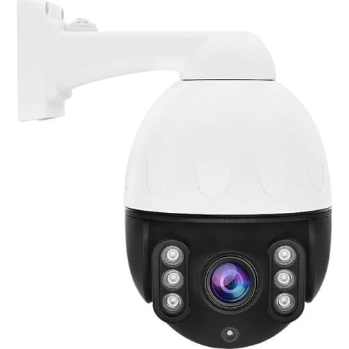 Auto Human Tracking 5MP 2.8-12mm 4X Auto Zoom Tuya POE Wire IP PTZ Cameras Indoor Outdoor IR Vision Human Track Wifi Camera
