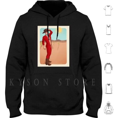 Everett In A Union Suit Hoodie long sleeve Cowboy Art Cowboy Nsfw Cowboy Nsfw Art Union Suit Art Cowboy Nsfw